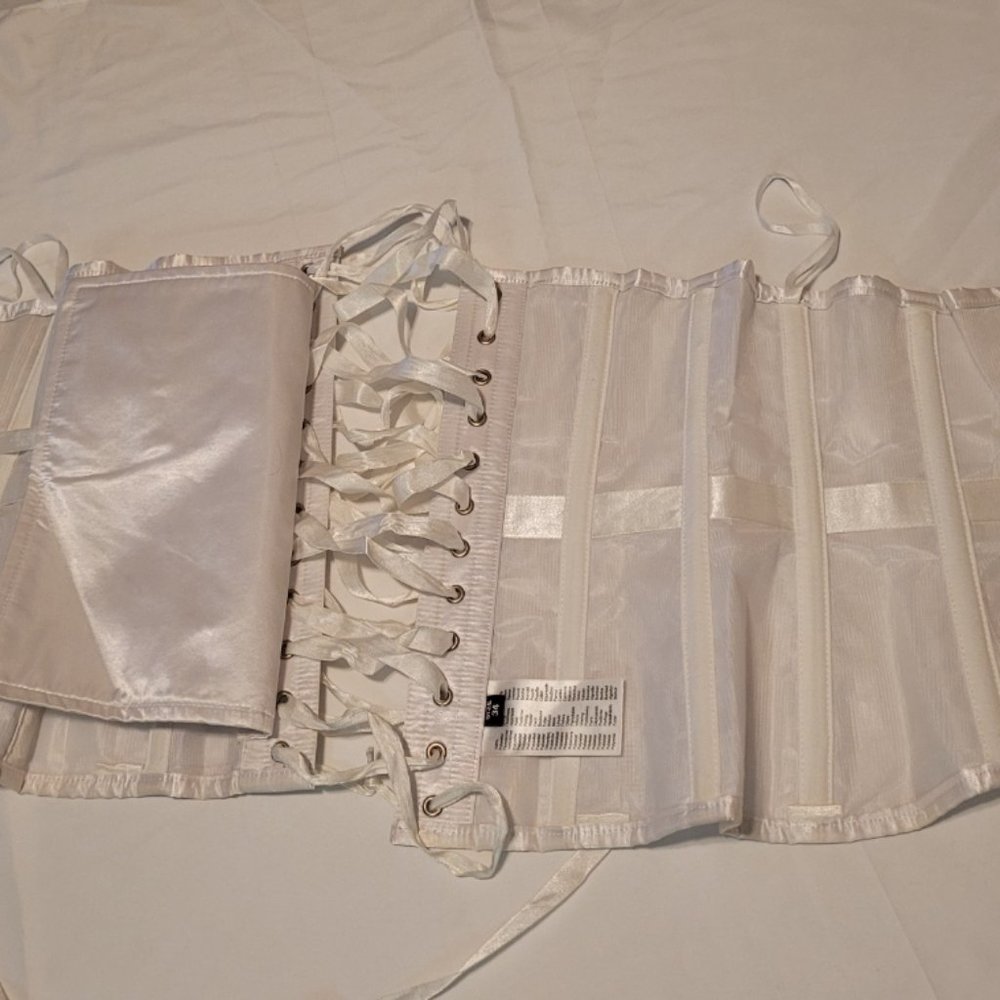White Lace corset